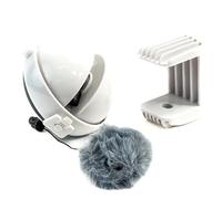 Balle Électronique Interactive pour Chat - Jouet Automatique avec Mouvements Réalistes, Support Clipsable, Compacte et Facile à Utiliser, Stimule l'Instinct de Chasseur de Votre Félin