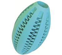 balle en caoutchouc dentaire chien GLORIA - chien de ballon de rugby de 11 cm - forte boule souple - la formation de tartre Prévient - Aide de nettoyage dentaire - couleur varié