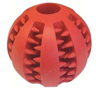 balle en caoutchouc dentaire pour chiens GLORIA - ball 5 cm - balle souple et résistant - Prévient la formation de tartre - Aide nettoyage dentaire - couleurs assorties
