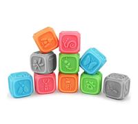 Balle En Caoutchouc Souple Pour Bébé, Hochets, Entraînement, Massage, Texture, Balle À Main Pour Nouveau-Né, Jouet De Préhension, Livraison Directe