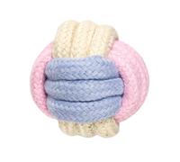Balle en corde pour chien - Jouet en corde pour chiots - Boules de coton à mâcher pour chien - Jouet en coton à mâcher pour chien - Jouet à mâcher pour chien - Jouet dentifrice pour le nettoyage des