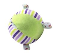 Balle En Peluche Sensorielle,12,7 cm Mignonne Colorée Éducative avec Clochette Intégrée,Jouet Hochet Sensoriel En Peluche | Pour Anniversaire Fête des Action de Grâce Exploration Sensorielle Visuelle