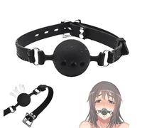 Balle en Silicone perforée Respirante avec Trois Trous