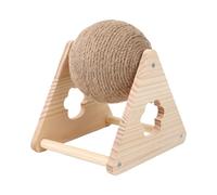 Balle en sisal - Balle à gratter pour chat | Grattoir stable pour chat - Balles en corde de sisal - Boules drôles de l'ennui - Fournitures de divertissement - Jouet d'exercice d'intérieur pour chats