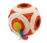 Balle en sisal pour chat Kerbl Multicolore 12 cm