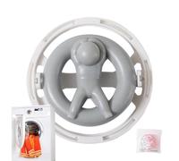 Balle filtrante à linge - Réutilisable - Anti-emmêlement - Anti-peluches - Boule à linge flottante - Réutilisable - Boule de lavage domestique - Épilateur de poils d'animaux - Filtre filet à poils