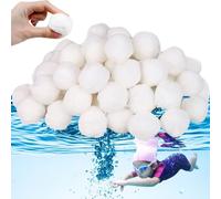 Balle Filtrante Piscine,700g Balles Filtrantes,Pool Filter Balls,Réutilisables de Balle Filtrante Piscine,Média Filtre à Fibres pour Piscine,Convient à Divers Systèmes de Filtration,Filtre à Sable