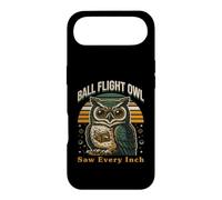 Balle Flight Owl Saw Every inch Funny Golf Coque pour iPhone Air