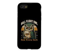 Balle Flight Owl Saw Every inch Funny Golf Coque pour iPhone SE (2020) / 7/8