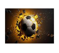 Balle Football Explosion 1000pcs Mini Puzzle pour Adultes Difficile | 70x50cm Carton Décor Maison Coupe Précise Cadeau Ami Détente Esprit