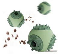 Balle Friandise Robuste Pour Chien Interactif et résistant aux morsures | Balle anti-glouton distributeur de pour chiot Convient aux chiots et chiens petits moyens grands intérieur extérieur sol c