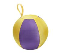 Balle gonflable apaisante de 45,7 cm pour chiens avec poignée de couverture, balle de dressage résistante aux déchirures pour grandes races