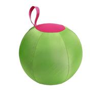 Balle gonflable apaisante de 45,7 cm pour chiens avec poignée de couverture, balle de dressage résistante aux déchirures pour grandes races