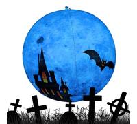 Balle gonflable d'extérieur d'Halloween | Billes de plage pour Halloween, chauve-souris, accessoires de fête pour allée, dortoir, appartement, école, automne, jardin, terrasse, quotidien, bureau