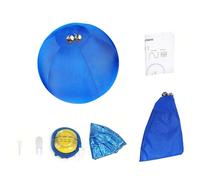 Balle gonflable interactive pour chien - Jouet gonflable pour encourager l'exercice et le jeu en plein air - Jouet rebondissant robuste en tissu Oxford pour chien