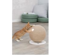 TRIXIE - Griffoir Boule, Forme Rond pour Chat monté sur Plateau.