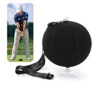 Balle Intelligente d'Impact pour l'Entraînement de Golf - Aide au Swing et Guide de Mouvement du Bras Réglable - Cadeau pour Hommes, Noir