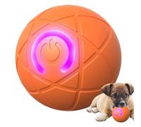 Balle intelligente roulante, jouets à balle mobile automatique,Jouets à balle automatique à roulement mobile pour chiens | Balle pour animaux de compagnie rebondissante interactive résistante aux mors