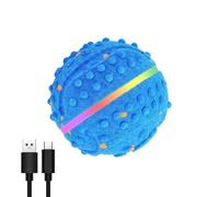 Balle interactive de chien | Matériau E-TPU rebondissant avec lumières et imperméable,Balle intelligente interactive pour chien | Pour Races Moyennes À Grandes, Intérieur/Extérieur/Parc, Réduit L'Ennu