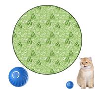 Balle interactive pour chat - Balle jouet pour chat, balle rotative pour chat | Balle mobile rechargeable par USB, jouet pour chat, jouet portable pour chat, jouet pour chat et chaton, 5,5 x 5,5 x 5,5