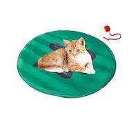 Balle interactive pour chat | Balle pour chat activée par le mouvement dans un tapis de jeu - Jeu d'attraction, couverture de chasse, jeu d'exercice pour enrichir le chaton et soulager l'ennui