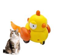 Balle interactive pour chat, jeu en forme d'oiseau, jouet actif pour chat avec queue, pour la maison, le salon, la cuisine, l'appartement, l'après-repas, la prévention de l'ennui, la stimulation