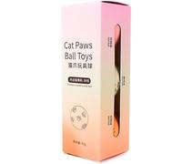 Balle interactive pour chat | Lot de 3 balles à à chat intégrées pour chats | Fournitures à mâcher au sol, jouet à rapporter à l'intérieur, outils à griffer, jeu de hochet pour chaton pour jeu