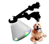 Balle interactive pour chien | Accessoire de jeu de roulement activé par le mouvement | Jouet à déplacer avec bruit et lumière, idéal pour les chiots, les chiens de petite et moyenne taille, pour