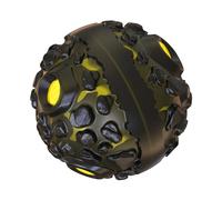 Balle interactive pour chien avec sons de rire, mouvement oscillant et surface texturée pour chiens de taille moyenne et grande - Balle anti-ennui pour intérieur et extérieur