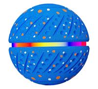 Balle interactive pour chien, balle pour chien à déplacement automatique avec 3 modes de jeu pour chiens actifs, matériau E-TPU résistant à la mastication, utilisation intérieure/extérieure (bleu)