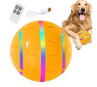 Balle interactive pour chien | Balle roulante mobile pour chien, jouet vibrant actif avec lumière pour les jeux d'intérieur et d'extérieur de petite, moyenne et grande race