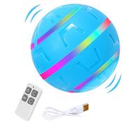 Balle interactive pour chien - Balles tremblantes pour chien - Jouets pour chiots | Fournitures actives vibrantes pour animaux domestiques avec lumières LED, jeux d'intérieur pour petites, moyennes et