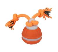 Balle interactive pour chien | Jeux de cerveau et anti-ennui | Balle de troupeau pour chiens avec design durable de style mandrin | Jouet attrayant pour chiot et chien adulte pour toutes les races