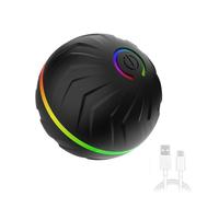 Balle interactive pour chien, jouet interactif automatique | Lanceur de balle rechargeable par USB pour chiens, jouets d'enrichissement pour chiens, fournitures pour animaux de compagnie pour chiens