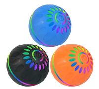 Balle interactive pour chien - Jouet pour animaux avec lumière LED, stimulation du jeu actif de 6,5 cm, mouvement de élevé avec fonction anti-inoie, jouet lumineux pour chien, cuc