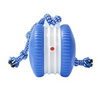Balle Interactive Pour Chien - T 9,8 X 8 X 8 Cm Mouvement De Roulement Automatique - Jeux Pour Animaux De Compagnie Activés Avec Corde | Jouets D'enrichissement Pour Chiens | Pour La Maison, Intérieur
