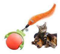 Balle Interactive pour Chien Teaser Lumineux Rechargeable Sans Fil Avec Une | Balle Auto Interactive Jouet pour Chien Aux Animaux De Petite Et Moyenne Taille Salon Chambre Jardin Cour