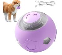 Balle interactive pour chiens - Sphère de mouvement, 4,8 x 4,8 cm pour jeu d'entraînement, globe intelligent avec lumières LED, équipement pour animaux de compagnie, sphère à mâcher pour petites