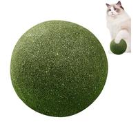 Balle Jouet Cataire pour Chat - Boule d' Naturelle à Lécher, 10 cm | Jouet de Menthe pour Chaton | Friandise Auto-soulageante pour Chats Intérieurs et Extérieurs, Idéal pour Le Soula