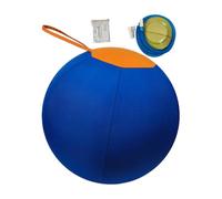 Balle Jouet Extra Large Pour Chien - Baĺle Gonflable Durable Et Résistante Aux Déchirures Avec Poignée Et Pompe | Auto-divertissement Et Entraînement Pour Animaux De Compagnie, Balle De Jeu D'exercice