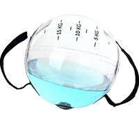 Balle lestée d'eau de fitness, Idéal pour l'entraînement du core, Matériau en caoutchouc durable, Convient pour la maison et le gymnase