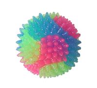 Balle Lumineuse pour Chien, Boule élastique Clignotante phosphorescente | Boules Douces colorées et interactives avec élevé pour Les Jouets pour Chats de Petite, Moyenne et Grande Taille