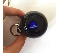 Balle magique portable 4,5 cm boule magique prophétie noir 8 accessoires cadeaux jouets