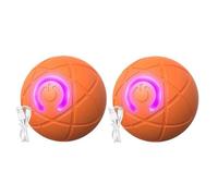 Balle Magique Pour Chien, 2PCS Smart Ball Interactive Dog Toy, Balle Vibrante Pour Chien, Balle Chien Qui Bouge Toute Seule, Jouet Interactif Chat, Jouets Chats Chiens, Balle Automatique Lumineuse