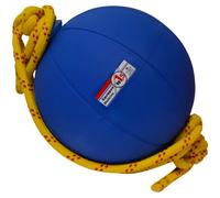 Balle médicinal spécial avec guidage par corde Trial Bleu 28x28x28 cm