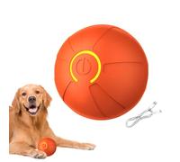 Balle Mobile Automatique, Jouet de Balle électrique pour Animaux de Compagnie | Chiens intelligents Ball | Balle méchante Amovible pour Chiens, Balle roulante Automatique Rechargeable avec Lumi