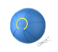 Balle Mobile Automatique, Jouet de Balle électrique pour Animaux de Compagnie - Chiens intelligents Ball - Balle méchante Amovible pour Chiens, Balle roulante Automatique Rechargeable avec Lumi