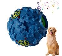 Balle mobile pour chien - Jouet interactif pour chien - Balle anti-fuite pour chien - Jouet pour chien - Jouet distributeur de friandises - Jouet pour chien - Bruit de rire lors du roulement ou du tir