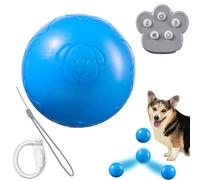 Balle mobile pour chiens,Balle mobile pour chiens,Jouet électronique automatique pour chien télécommandé | Jouet pour chien rebondissant avec son et lumière jouet pour chien mobile pour animaux de com