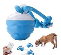 Balle mobile pour chiens, jouet de chasse à 3 modes pour chien, accessoire de mastication actif et silencieux, accessoires d'entraînement pour la plage, la maison, le parc